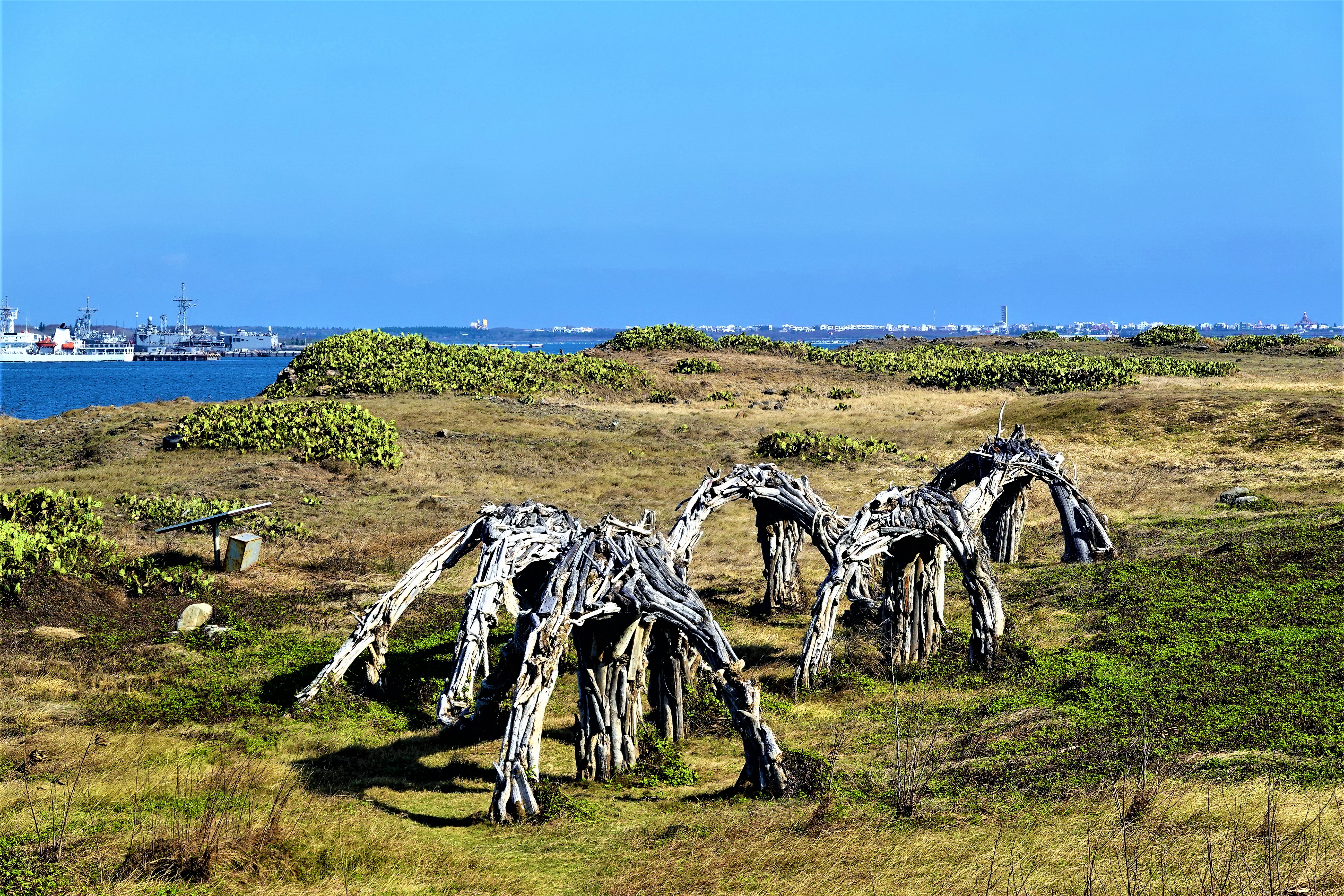 20221117@蛇頭山(小百岳#100):蛇頭山遊憩區的裝置藝術